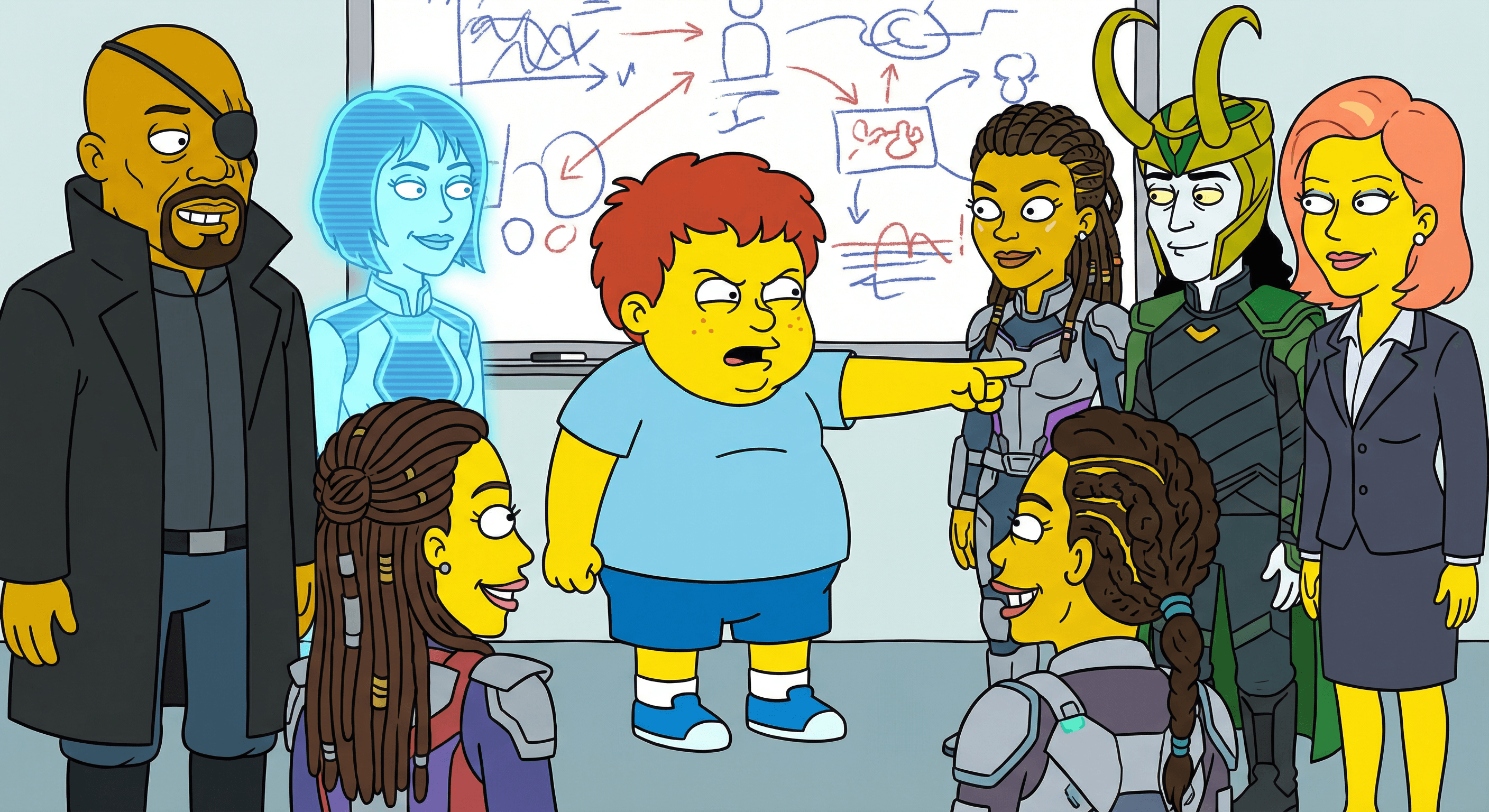 Ralph Wiggum directing his agent team